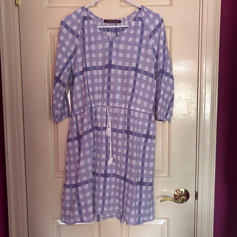 Pretty checkered summer dress Comptoir des cotonniers
